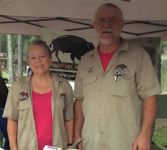 DJ and Mischa White, owners of Boundary Line Bison Ranch